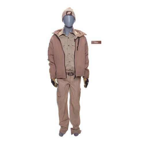 Lot #188: Diego Hargreeves's (David Castaneda) RPS Uniform Costume with Belly ### UMBRELLA ACADEMY, THE (2019 - 2024)