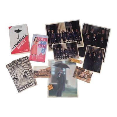 Lot #189: The Keepers Clues, Evidence and Presentation Slides with Accessories ### UMBRELLA ACADEMY, THE (2019 - 2024)