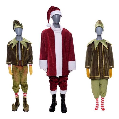Lot #202: Two Elf Costumes with Bad Santa Costume ### UMBRELLA ACADEMY, THE (2019 - 2024)