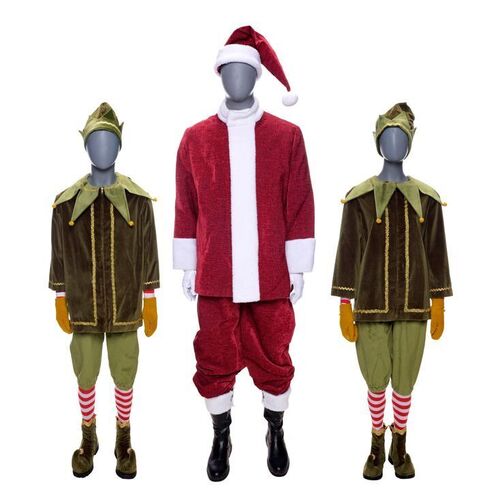 Lot #214: Two Elf Costumes with Bad Santa Costume ### UMBRELLA ACADEMY, THE (2019 - 2024)