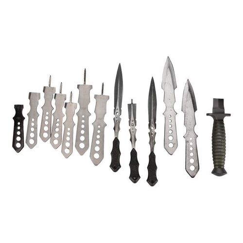 Lot #215: Diego Hargreeves's (David Castaneda) Knife Set ### UMBRELLA ACADEMY, THE (2019 - 2024)