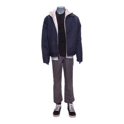 Lot #218: Ben Hargreeves's (Justin H. Min) Attacking Farm Guard Bloody Costume ### UMBRELLA ACADEMY, THE (2019 - 2024)