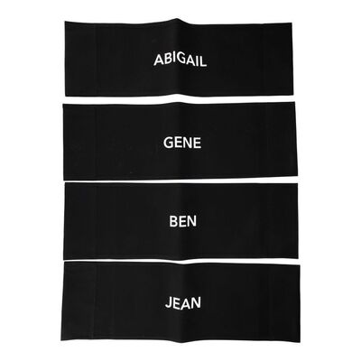 Lot #219: Four Season 4 Umbrella Academy Chairbacks ### UMBRELLA ACADEMY, THE (2019 - 2024)