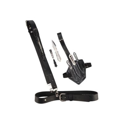 Lot #230: Teen Diego's (Blake Talabis) Knife Harness with Knives ### UMBRELLA ACADEMY, THE (2019 - 2024)