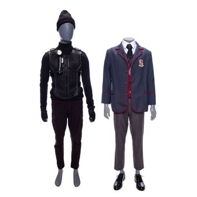Lot #233: A Pair of Teen Ben's (Ethan Hwang) Season 4 Costumes ### UMBRELLA ACADEMY, THE (2019 - 2024)