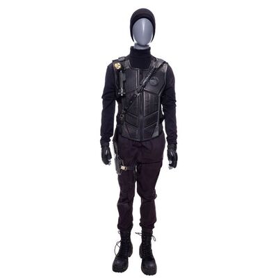 Lot #245: Teen Diego Hargreeves's (Blake Talabis) Infiltration Costume with Knife Accessories ### UMBRELLA ACADEMY, THE (2019 - 2024)