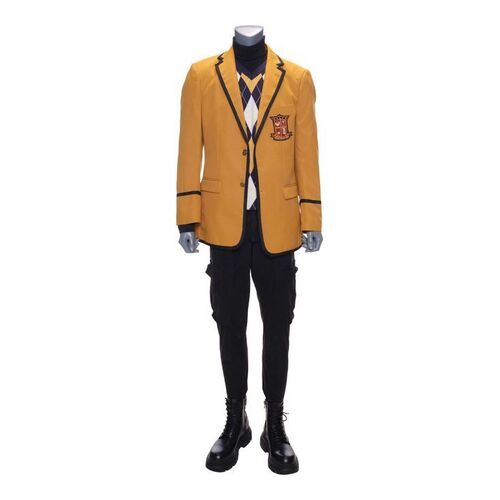 Lot #249: Teen Klaus' (Dante Albidone) Phoenix Academy Costume ### UMBRELLA ACADEMY, THE (2019 - 2024)