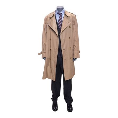 Lot #263: Diego Hargreeves's (David Castaneda) CIA Costume with Trench Coat ### UMBRELLA ACADEMY, THE (2019 - 2024)