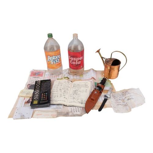 Lot #268: Number Five's (Aidan Gallagher) and Lila's (Ritu Arya) Season 4 Accessories ### UMBRELLA ACADEMY, THE (2019 - 2024)