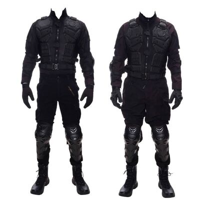 Lot #283: A Pair of Hargreeves Tactical Uniform Costumes ### UMBRELLA ACADEMY, THE (2019 - 2024)