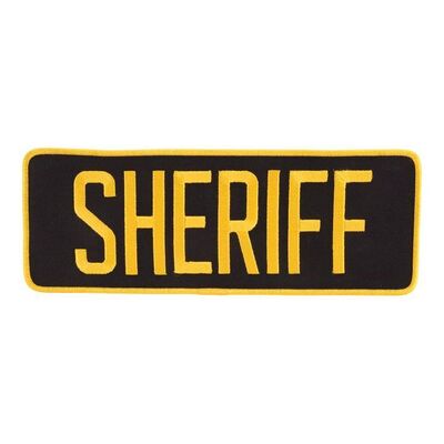 Lot #8: Rick Grimes' (Andrew Lincoln) Sheriff Patch ### WALKING DEAD, THE (2010-2022)