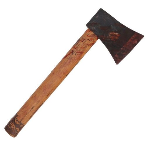 Lot #25: Rick Grimes' (Andrew Lincoln) Rubber Bloody Hatchet ### WALKING DEAD, THE (2010-2022)