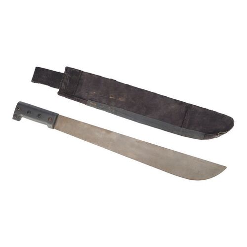 Lot #33: Glenn Rhee's (Steven Yeun) Metal Machete with Sheath ### WALKING DEAD, THE (2010-2022)