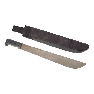 Lot #33: Glenn Rhee's (Steven Yeun) Metal Machete with Sheath ### WALKING DEAD, THE (2010-2022)