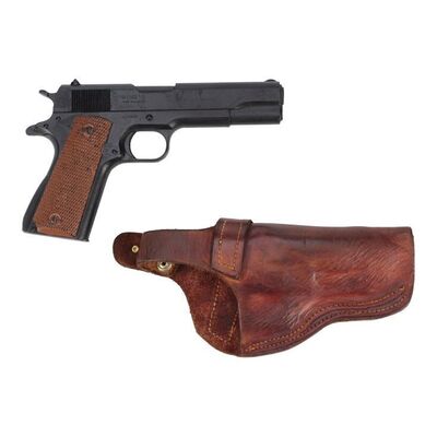 Lot #36: Daryl Dixon's (Norman Reedus) Hard Plastic Pistol with Leather Holster ### WALKING DEAD, THE (2010-2022)