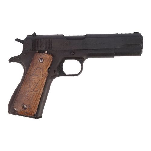 Lot #50: Savior Rubber Pistol with Lucille Engraving ### WALKING DEAD, THE (2010-2022)