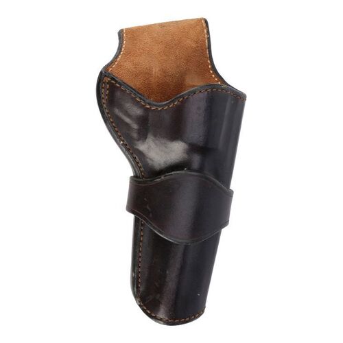Lot #69: Eugene Porter's (Josh McDermitt) Old Western Revolver Gun Holster ### WALKING DEAD, THE (2010-2022)