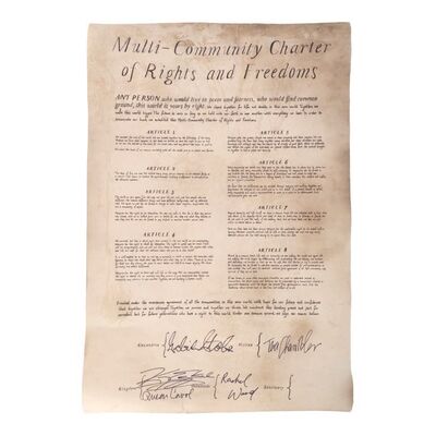 Lot #74: Multi-Community Charter of Rights ### WALKING DEAD, THE (2010-2022)