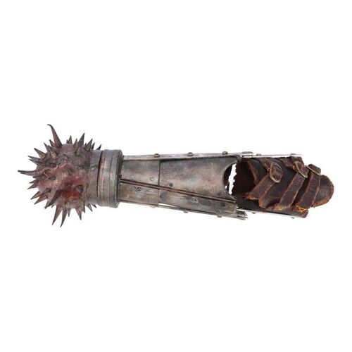 Lot #79: Aaron's (Ross Marquand) Prosthetic Arm with Bloody Mace ### WALKING DEAD, THE (2010-2022)