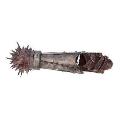Lot #79: Aaron's (Ross Marquand) Prosthetic Arm with Bloody Mace ### WALKING DEAD, THE (2010-2022)