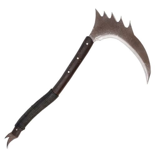 Lot #83: Elijah's (Okea Eme-Akwari) Metal Kama Blade ### WALKING DEAD, THE (2010-2022)