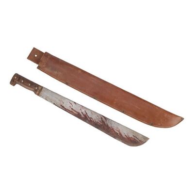 Lot #88: Gabriel Stokes' (Seth Gilliam) Stunt Machete and Leather Sheath ### WALKING DEAD, THE (2010-2022)
