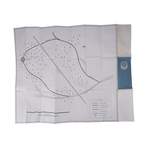 Lot #92: Lydia's (Cassady McClincy) Map of Commonwealth ### WALKING DEAD, THE (2010-2022)