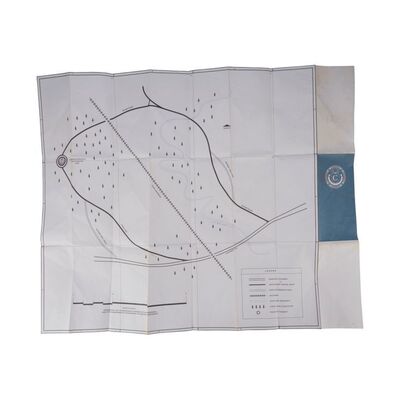 Lot #92: Lydia's (Cassady McClincy) Map of Commonwealth ### WALKING DEAD, THE (2010-2022)