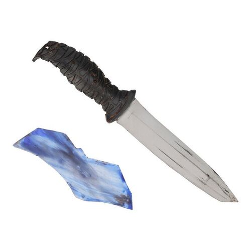 Lot #93: Rick Grimes' (Andrew Lincoln) Rubber Knife and Glass Shard ### WALKING DEAD, THE (2010-2022)