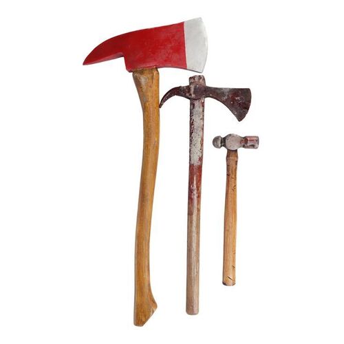 Lot #109: Madison Clark's (Kim Dickens) Axe, Hatchet, and Hammer Weapons ### FEAR THE WALKING DEAD (2015-2023)