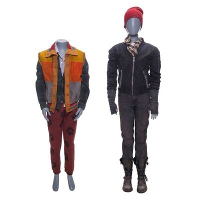 Lot #139: Charlie's (Alexa Nisenson) "Mourning Cloak" Episode Costume and Colorful Vest Costume ### FEAR THE WALKING DEAD (2015-2023)