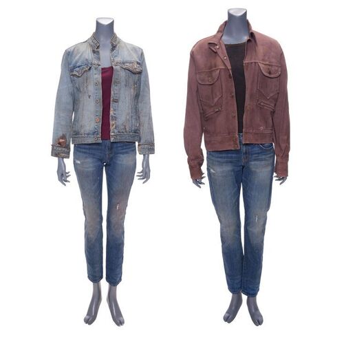 Lot #142: Alicia Clark's (Alycia Debnam-Carey) Season 4 Costumes ### FEAR THE WALKING DEAD (2015-2023)