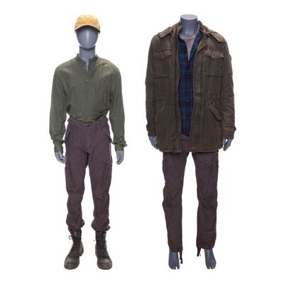 Lot #156: Victor Strand's (Colman Domingo) "Just in Case" Episode Costume and Green Shirt Costume with Yellow Hat ### FEAR THE WALKING DEAD (2015-2023)