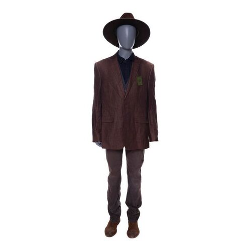Lot #184: John Dorie's (Garret Dillahunt) Classic Vest Costume with Hat ### FEAR THE WALKING DEAD (2015-2023)