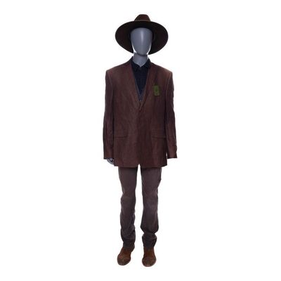 Lot #184: John Dorie's (Garret Dillahunt) Classic Vest Costume with Hat ### FEAR THE WALKING DEAD (2015-2023)