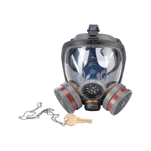 Lot #191: Morgan Jones' (Lennie James) Gas Mask and Launch Key Necklace ### FEAR THE WALKING DEAD (2015-2023)