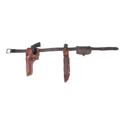 Lot #205: Virginia's (Colby Minifie) Revolver, Knife, and Leather Belt with Accessories ### FEAR THE WALKING DEAD (2015-2023)