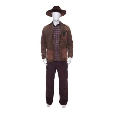 Lot #220: John Dorie's (Garret Dillahunt) "The Key" Costume with Hat ### FEAR THE WALKING DEAD (2015-2023)