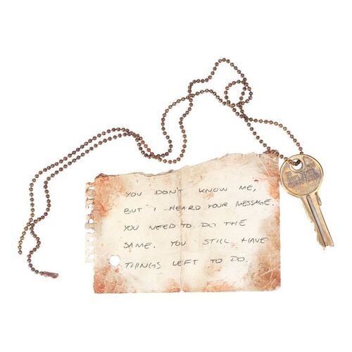 Lot #221: Morgan Jones' (Lennie James) Launch Key with Letter from Dakota ### FEAR THE WALKING DEAD (2015-2023)