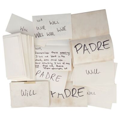 Lot #258: Will's (Gus Halper) PADRE Papers and Envelopes ### FEAR THE WALKING DEAD (2015-2023)