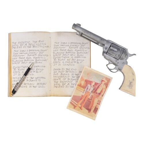 Lot #263: John Dorie Sr.'s (Keith Carradine) Colt Revolver and Photo with Teddy's Bunker Journal ### FEAR THE WALKING DEAD (2015-2023)