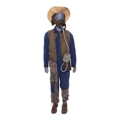 Lot #294: Alicia's Follower's Costume with Mask and Hat ### FEAR THE WALKING DEAD (2015-2023)