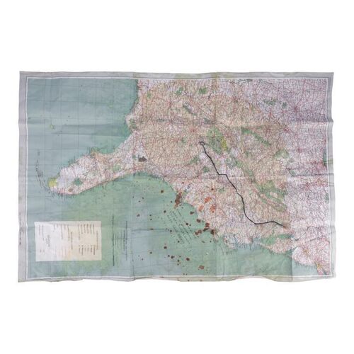 Lot #37: Abraham Ford's (Michael Cudlitz) Map to Washington, D.C. ### WALKING DEAD, THE (2010-2022)