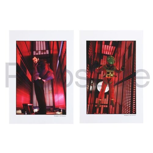 1. Keith Hamshere Collection: Pair of Previously Unseen Behind-the-Scenes Photographs ### 2001: A SPACE ODYSSEY (1968)