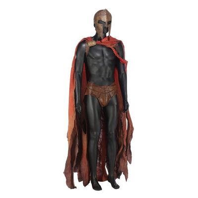 2. Leonidas' (Gerard Butler) Partial Costume with Captain Artemis' (Vincent Regan) Helmet ### 300 (2006)