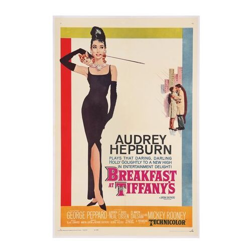 53. US One-Sheet Poster ### BREAKFAST AT TIFFANY'S (1961)
