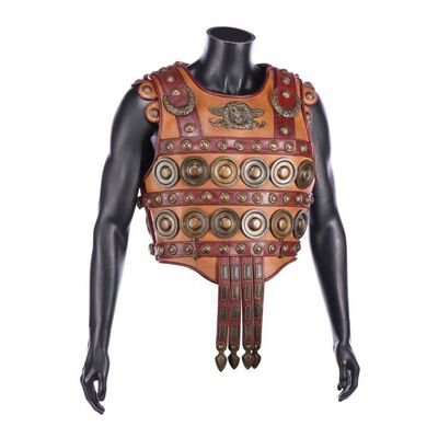 68. The Costumi d'Arte Collection: Mark Antony's (Richard Burton) Pre-Battle of Actium Cuirass ### CLEOPATRA (1963)