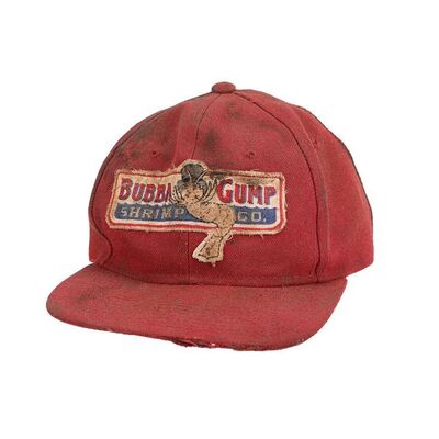 92. Forrest Gump's (Tom Hanks) Screen-matched Bubba Gump Shrimp Co. Cap ### FORREST GUMP (1994)