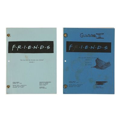 96. "The One with the Princess Leia Fantasy" and "The One with Phoebe's Ex-Partner" Production Scripts ### FRIENDS - THE ONE WITH THE PRINCESS LEIA FANTASY (1996), THE ONE WITH PHOEBE'S EX-PARTNER (1997)