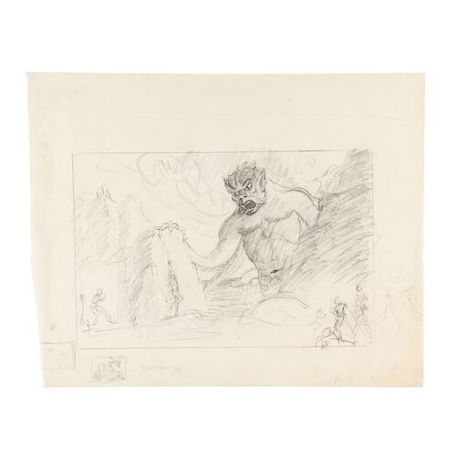 155. Ray Harryhausen Archive: Ray Harryhausen Hand-drawn Sketch of the Kraken and Andromeda ### CLASH OF THE TITANS (1981)